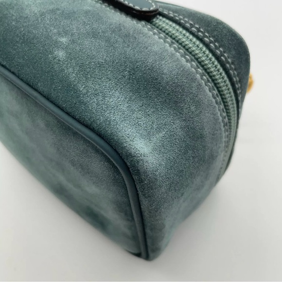 GUCCI HORSEBIT SUEDE VANITY COSMETIC BAG AUTHENTIC - Picture 5 of 15